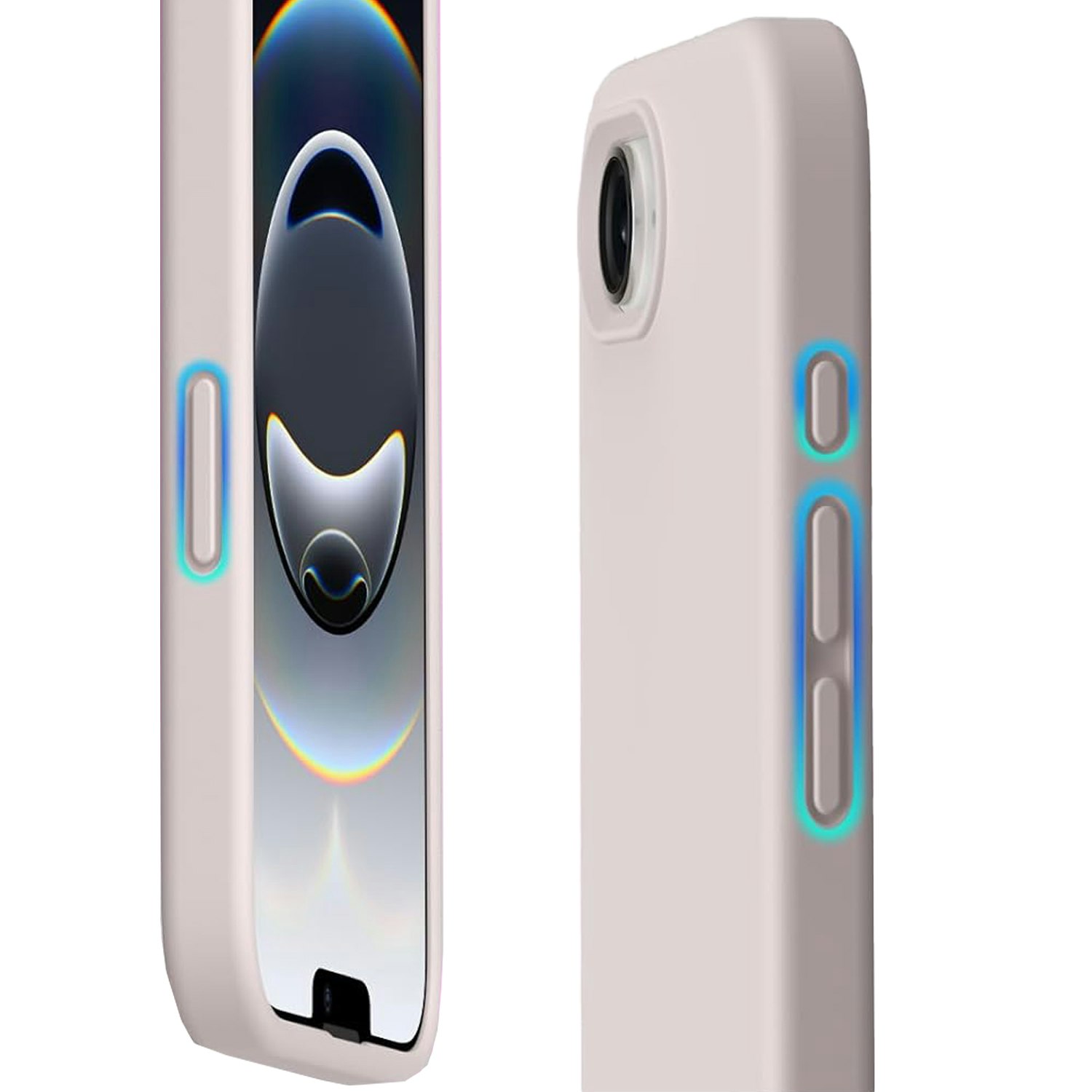 iPhone 16e MC Silikonskal Stone