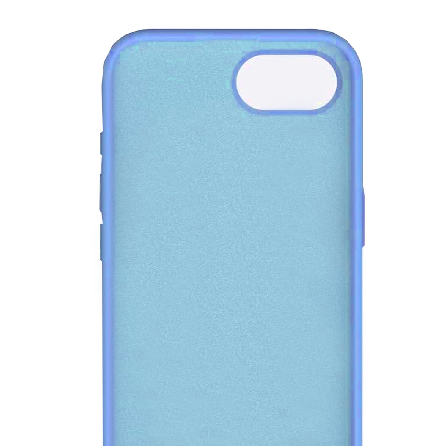 iPhone 16e MC Silikonskal Ljusblå