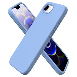 iPhone 16e MC Silikonskal Ljusblå