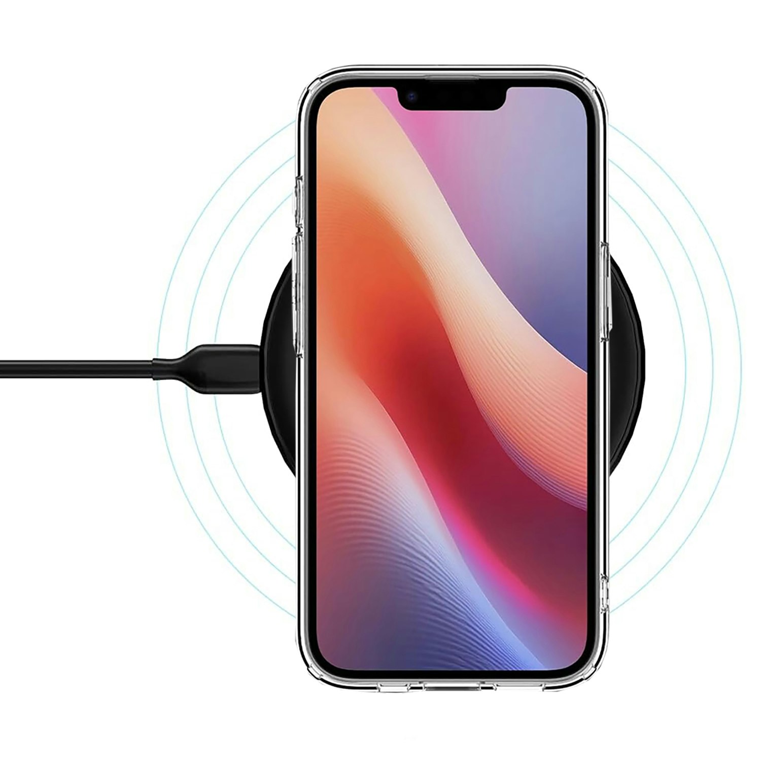 iPhone 16e skal-Genomskinligt