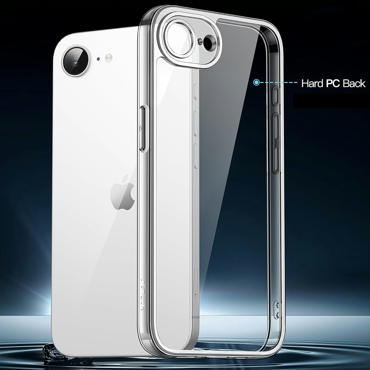 iPhone 16e skal-Genomskinligt