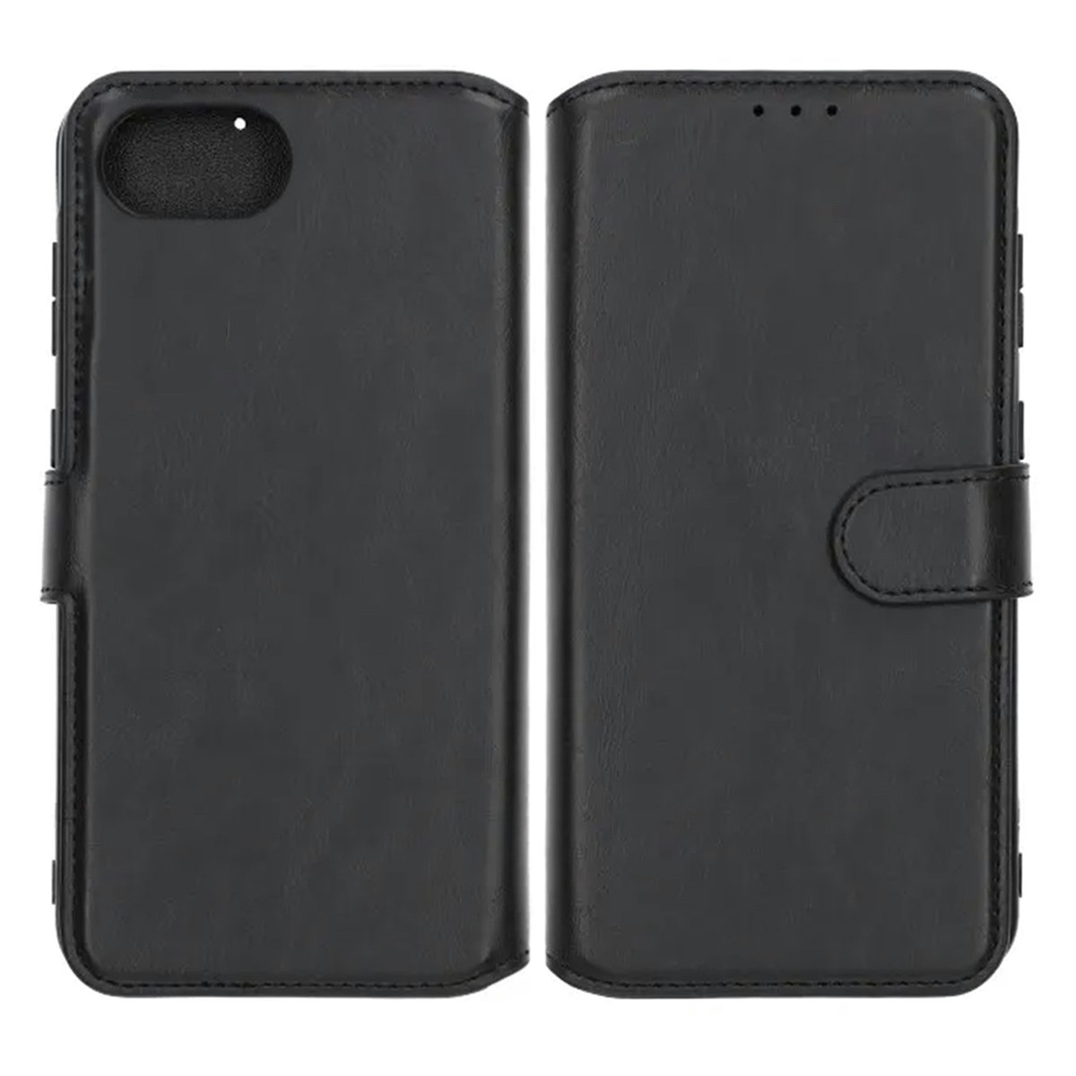iPhone 16e Plånboksfodral Magnet Svart