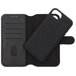 iPhone 16e Plånboksfodral Magnet Svart