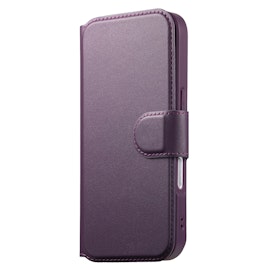 iPhone 16 Pro Plånbok med MagSafe-skal & fingerband Lila