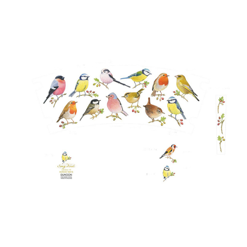 Mugg Benporslin Song Bird Havtorn (Cairngorm) - Rymmer 4,8 dl