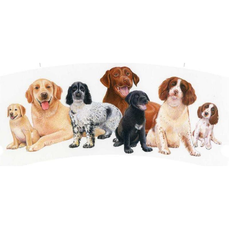 Mugg Benporslin Dogs & Puppies C (Cairngorm) - Rymmer 4,8 dl