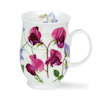 Mugg Benporslin  Sweet Peas Dark Pink (Suffolk) - Rymmer 3,1 dl