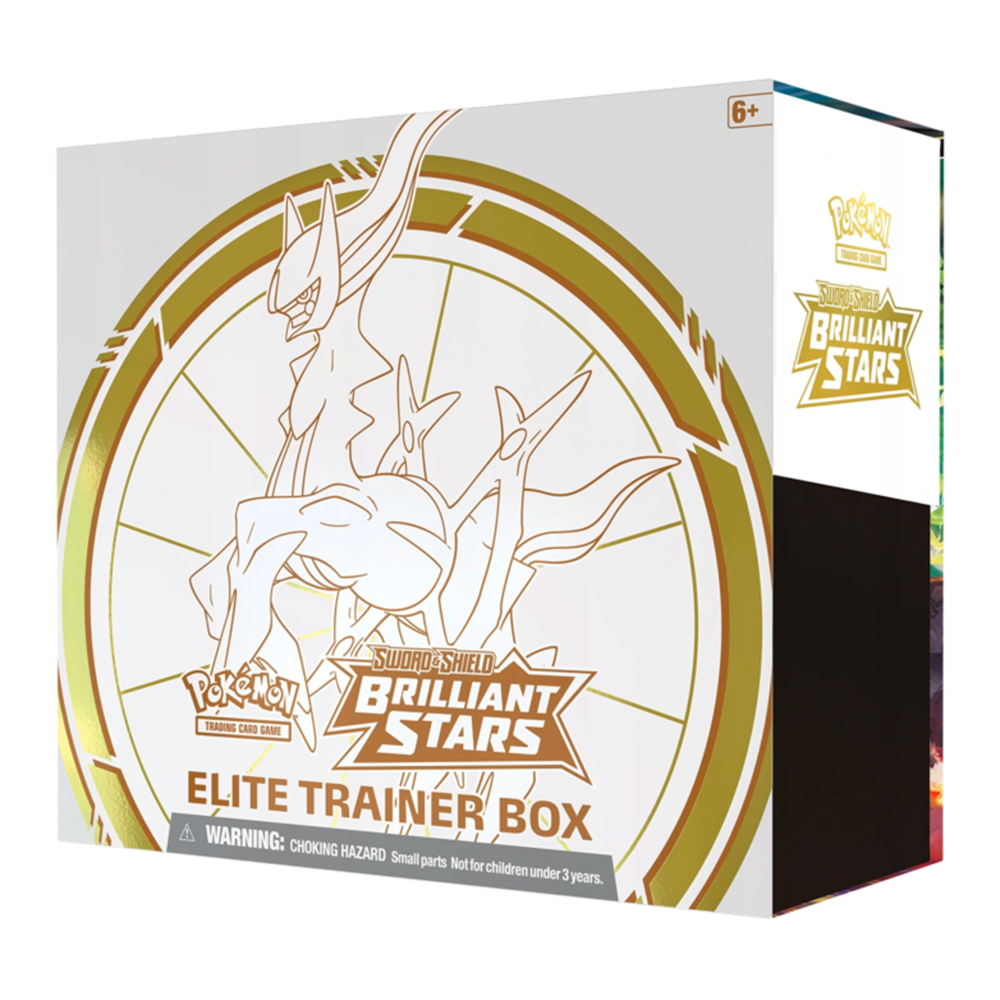 Pokemon Sword & Shield 9: Brilliant Stars Elite Trainer Box