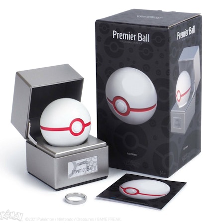 Pokémon Diecast Replica Premier Ball white