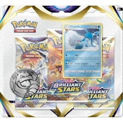 Brilliant Stars Glaceon 3-Pack Blister