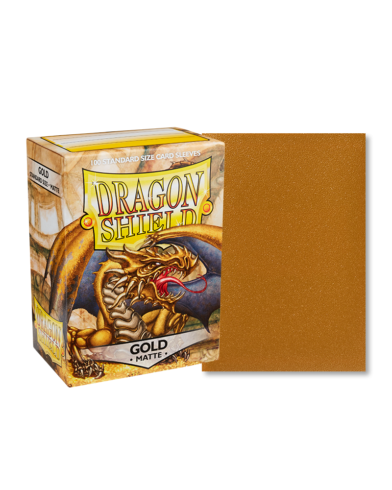 Dragon Shield - Matte Gold (100)