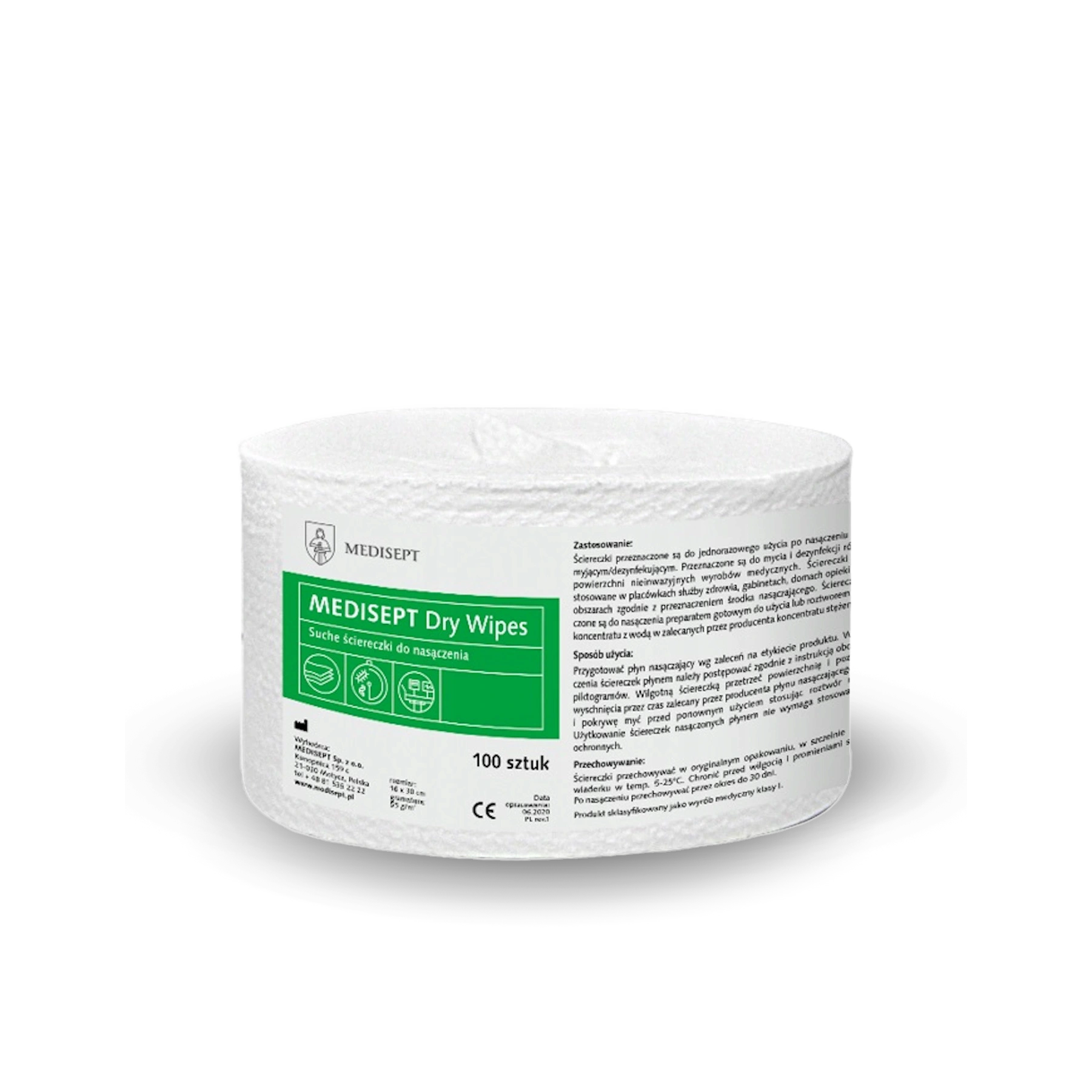 Medisept Dry Wipes - Refill (100 stk)