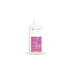 Velodes® Gel - Kirurgisk hånd desinfisering, eliminerer blant annet Noro virus,  etterlater ikke klissete rester på huden, tørker ikke ut huden. Les mer