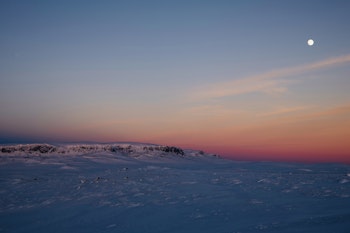 Hallingskarvet sett fra Monsbunuten