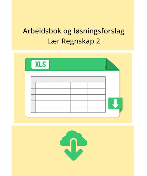 Arbeidsbok & løsningsforslag Regnskap 2