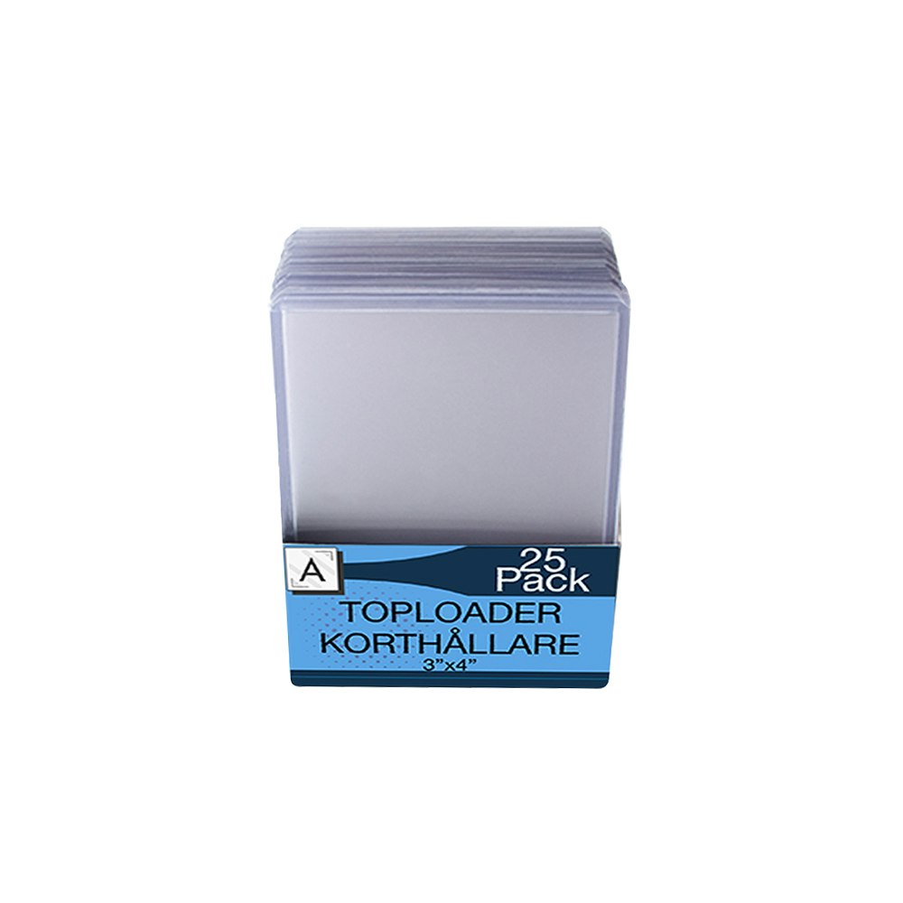 Toploader Korthållare (5-pack) Transparent - Akryl Shop