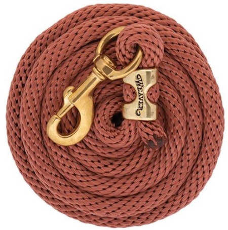 Lead Rope with Solid Brass 225 Snap