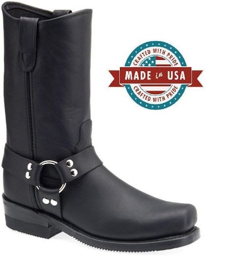 Herr - Biker Boot Black