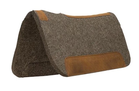 CONTR FELT PONY PAD 25x26 GRAY