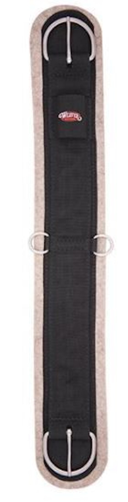 Wool Blend Felt Lined Straight Cinch