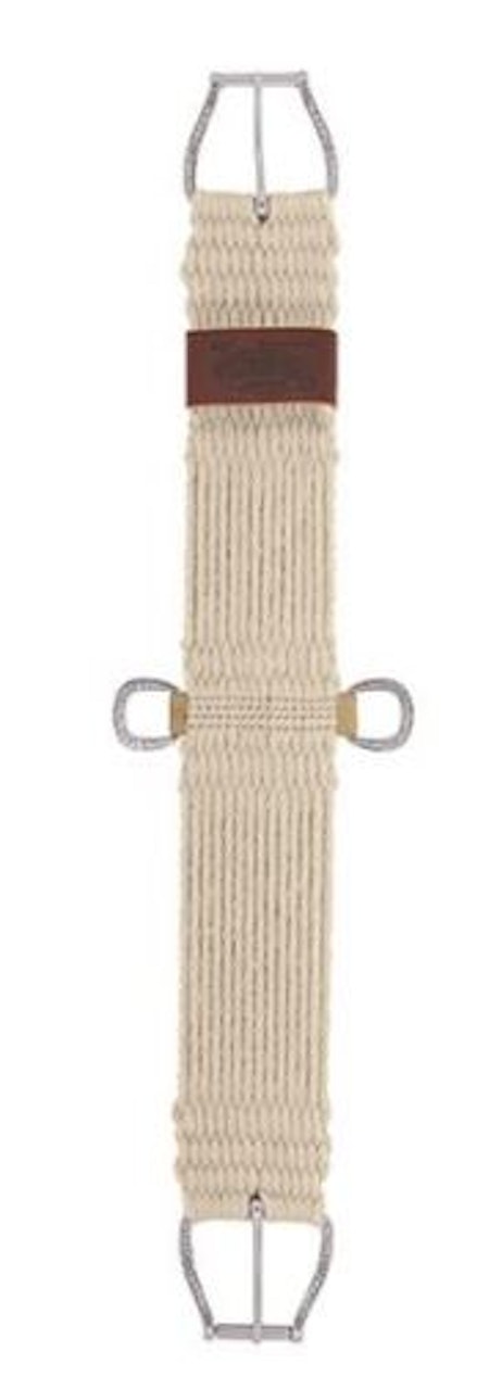 100% Mohair 27 Strand Straight Cinch with Jeremiah Watt hardware