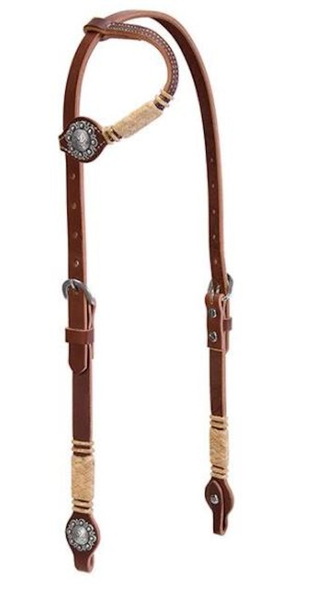 NAT RAWHIDE SL/EAR HDSTL, ST