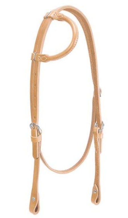 Horizons Rolled Sliding Ear Headstall