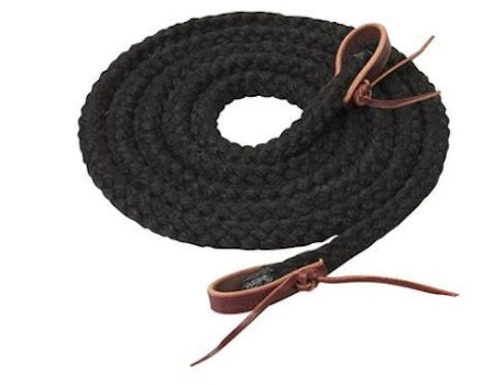 Silvertip Hollow Braid Trail Reins, 5/8" x 10'