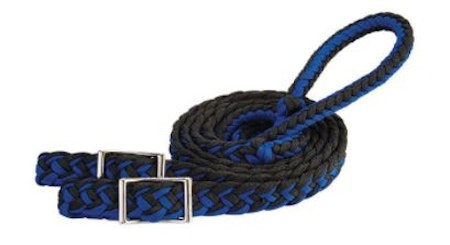 Braided Nylon Barrel Reins