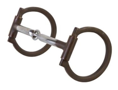 ANTIQUE 5" POLISH SNAFFLE BIT
