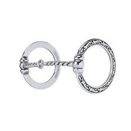 BIT, FLORAL RING,TWIST SNAFFLE