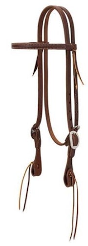 Working Tack Pineapple Knot Browband Headstall