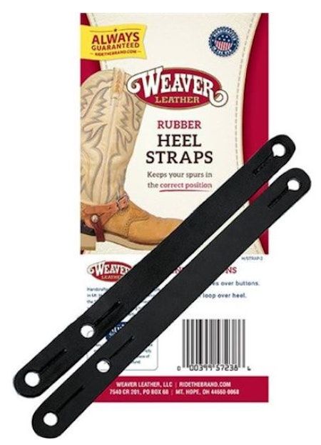 HEEL STRAPS, W/RUBBER, (PR)