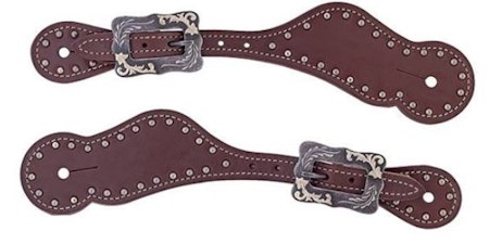 LADIES SPOTTD/OILED S/STRAP,CR