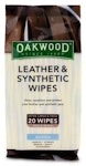 Oak Wood Leather and Synthetic Wipes
