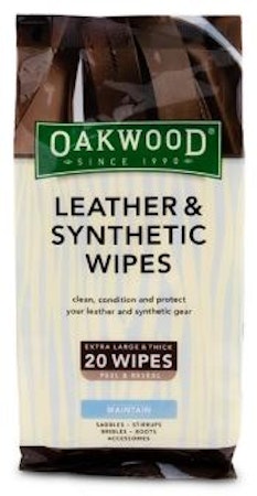 Oak Wood Leather and Synthetic Wipes