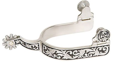 SS ENGRAVE&PAINT SPUR,10PT RWL