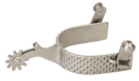 Men's Spur with Rasp Design