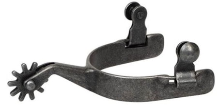 MENS CUTTING ROWEL SPUR,BK