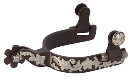 SPUR,ANTQ W/GS FLORL TRIM,LADY