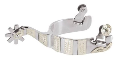 SS SPUR ENGRV GERMAN SILVER