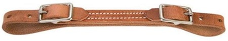 NP HL FLAT CURB STRAP, RUSSET
