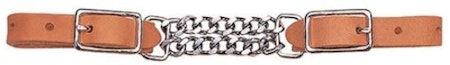 HL 31/2"DBL CHAIN CURB, RUSSET