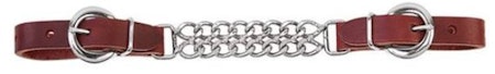 LL 41/4" DBL CHAIN CURB, BURG