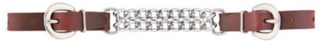 WORK TACK 41/4"DBL CHN CURB,SS