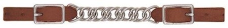 SS BL 31/2" SGL CHAIN CURB, BR