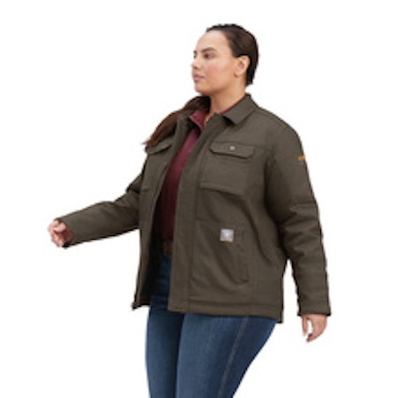 Ariat Rebar DuraCanvas Sherpa-Lined Coat