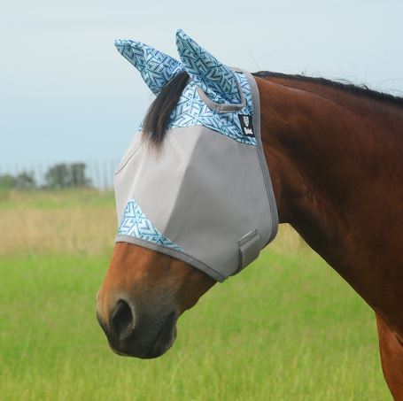 Cashel Crusader Fly Mask With Ears Colored