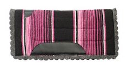 Scalloped Felt Lined Navajo Saddle Pad