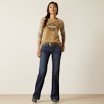 Mid Rise Camila Trouser Jean
